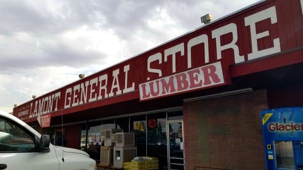Lamont General Store: Tienda histórica en el corazón de Lamont, EE. UU. – Foto exterior y detalle arquitectónico
