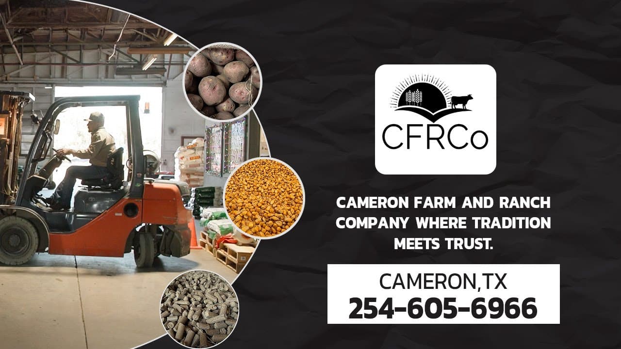 Cameron Farm and Ranch Company: Vista panorámica del rancho y granja, agricultura y ganadería