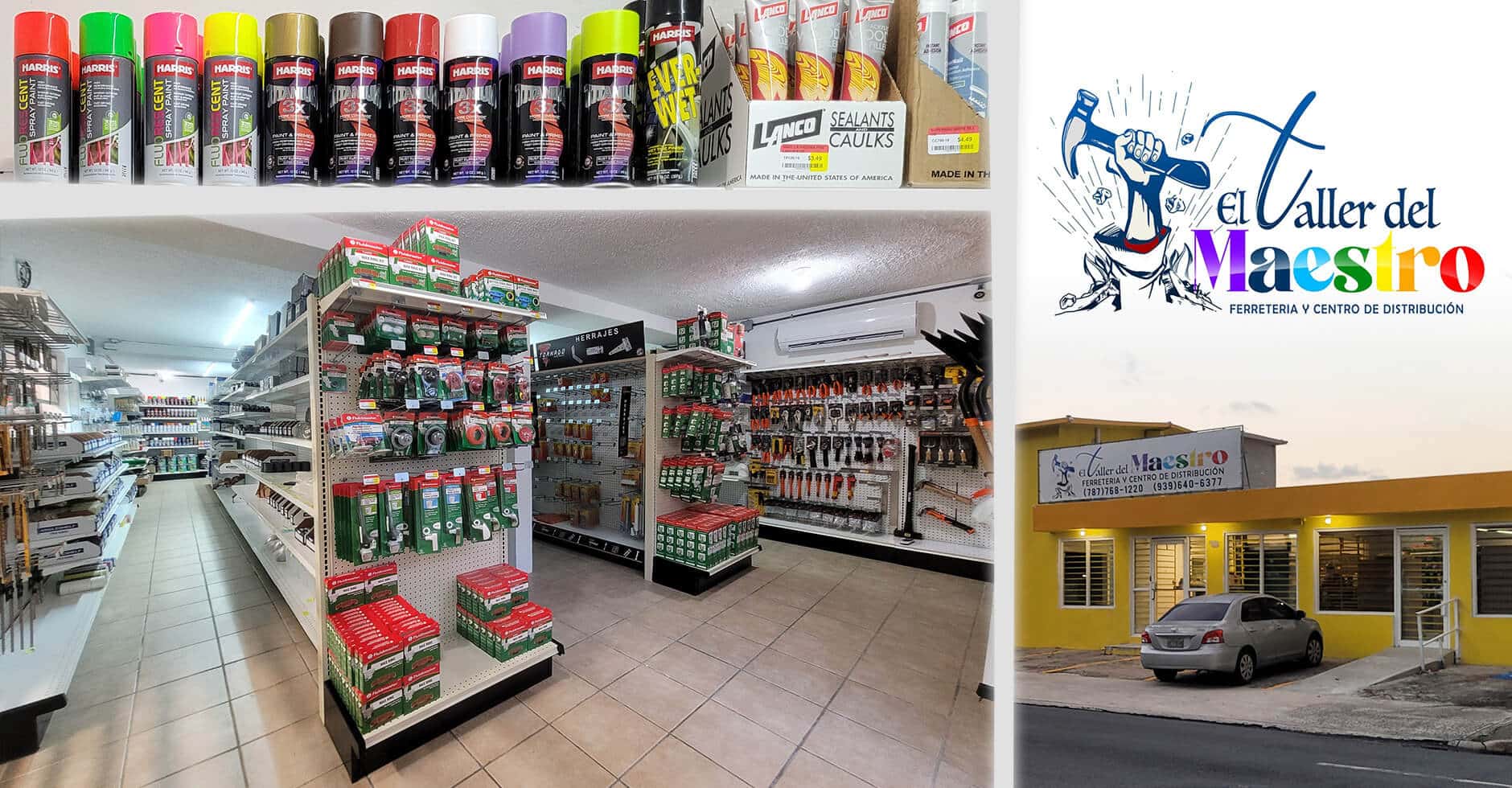 Ferretería El Taller del Maestro – Herramientas, Tornillos y Materiales de Construcción